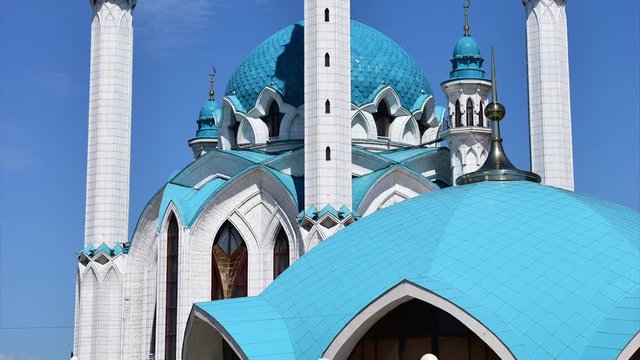 Mosque "Kul Sharif" of the Kazan Kremlin in Kazan