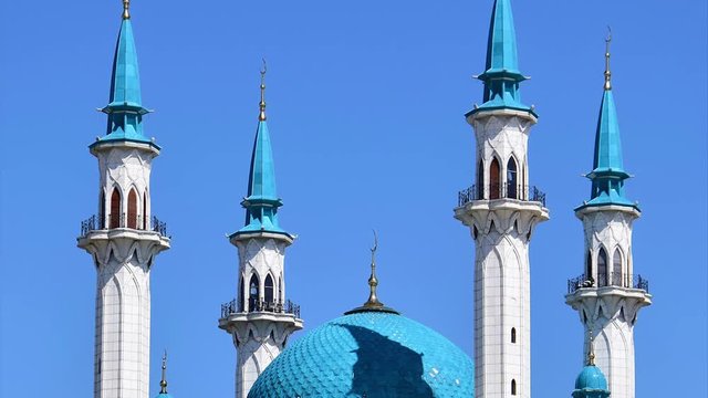 Mosque "Kul Sharif" of the Kazan Kremlin in Kazan
