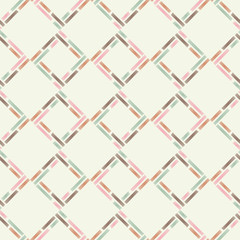 Ethnic boho seamless pattern. Embroidery on fabric. Scribble texture. Folk motif. Textile rapport.