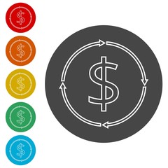 Money convert icon 
