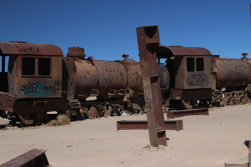 Fototapeta na wymiar rusty train 5