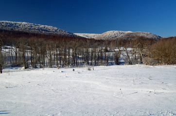 Bieszczady mountains, Polish part of Carpathians