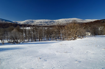 Bieszczady mountains, Polish part of Carpathians