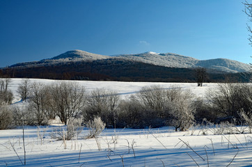 Bieszczady mountains, Polish part of Carpathians