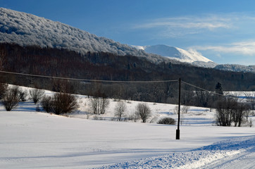 Bieszczady mountains, Polish part of Carpathians