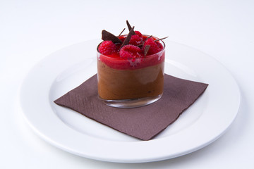 gourmet plate from a typical italian restaurant