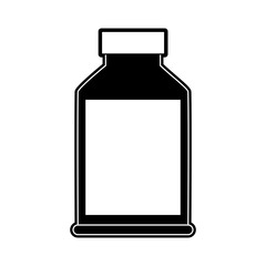 Medicine bottle symbol icon vector illustration graphic design