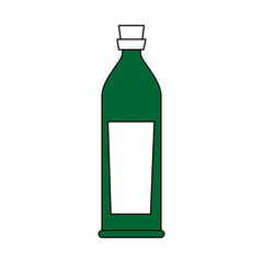 Sauces bottle isolated icon vector illustration graphic design
