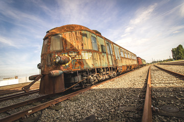 Fototapeta na wymiar Orient Express - Lost Place