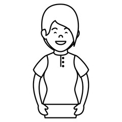 beautiful businesswoman avatar character vector illustration design