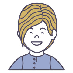 beautiful businesswoman avatar character vector illustration design