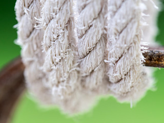 ship ropes with knot