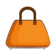 female elegant handbag icon vector illustration design