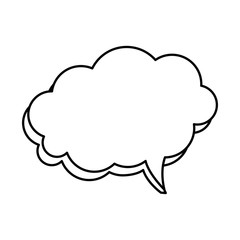 speech bubbles isolated icon vector illustration design
