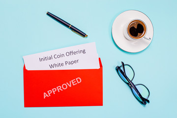 Initial coin offering letter