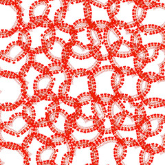 Valentine's day background with hearts. Vector illustration. Eps 10