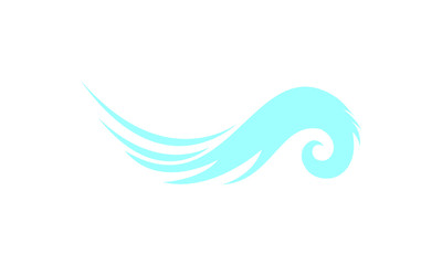 Fototapeta na wymiar Wave logo