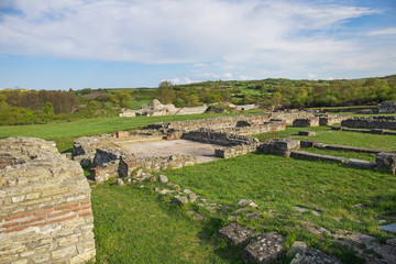 Fototapeta na wymiar Gamzigrad, Felix Romuliana,ancient Roman palace ruins
