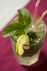 Mojito cocktail in the restaurant