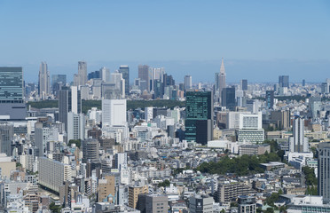 東京風景　新宿方面