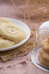 peanut biscuit background