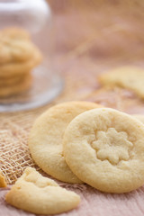 peanut biscuit background