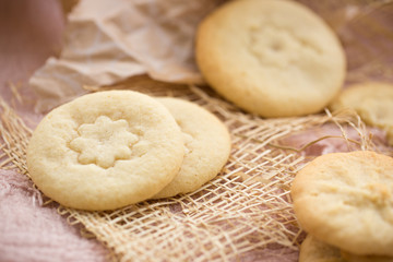 peanut biscuit background