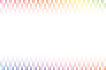 #Background #wallpaper #Vector #Illustration #design #free #free_size #charge_free #colorful #color rainbow,show business,entertainment,party,image  背景素材,和風紋様,矢絣柄,矢羽根,卒業式,入学,衣装,振り袖,着物,伝統模様,春,コピースペース