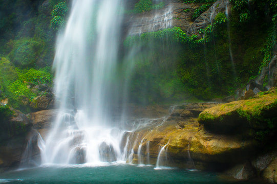 Bomod Ok Waterfall in Sagada, Luzon