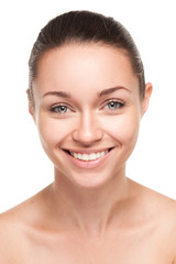 Fototapeta premium Portrait of beutiful smiling girl