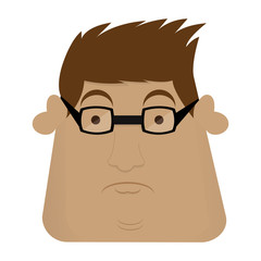 Angry man avatar