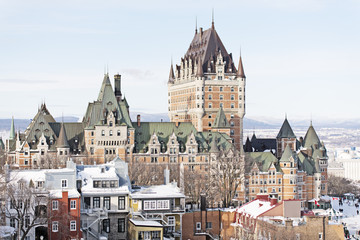 Beautiful Historic Chateau Frontenac in Quebec City