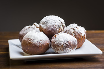 Homemade donuts - the most delicious with marmalade