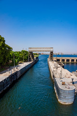  Esna dam on the Nile River, Egypt