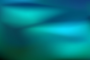 Abstract teal background. Blurred turquoise water backdrop. Vector illustration for your graphic design banner or aqua poster.