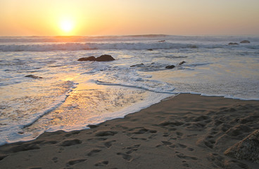 Tramonto atlantico, Miramar, Portogallo 