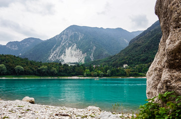 Lago di Tenno Italia Alps blue Water