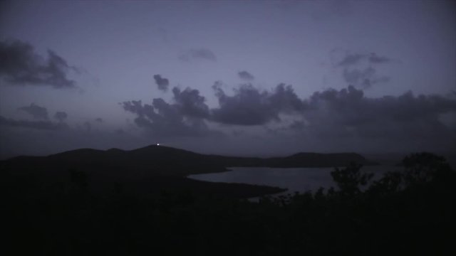 Time lapse aube phare