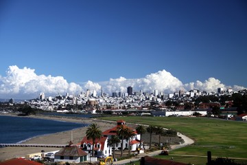 Beautiful Skyline of San Francisco - USA  