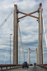 Fototapeta premium Zarate Brazo Largo Bridge, Entre Rios, Argentina