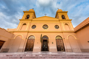 Church in Cafayate in Salta Argentina.