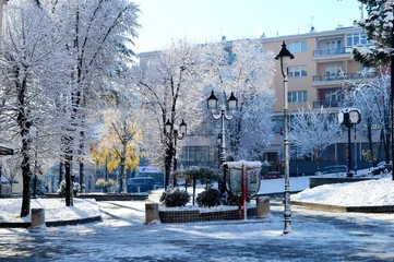 Winter in the city
