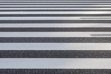 Close up of crosswalk for background or wallpaper