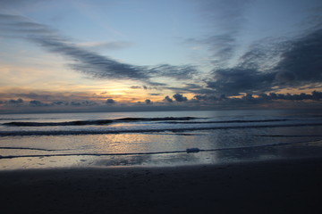Sonnenuntergang am Meer