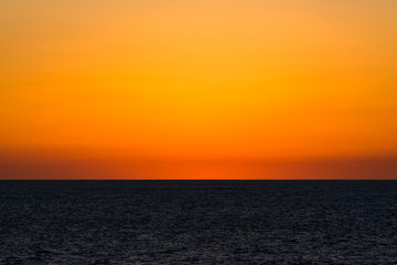 Fototapeta premium Sunset at Sea