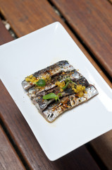 Sardinas a la parrilla 
