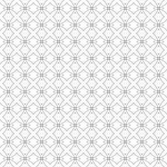 Geometric pattern in repeat. Fabric print. Seamless background, mosaic ornament, ethnic style.