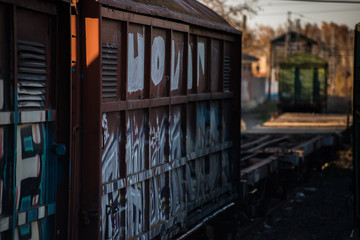 Vagón abandonado