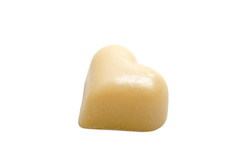 exclusive collection chocolate sweets isolated on the white