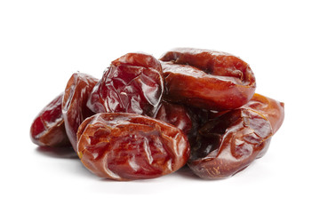 date fruit isolated on white